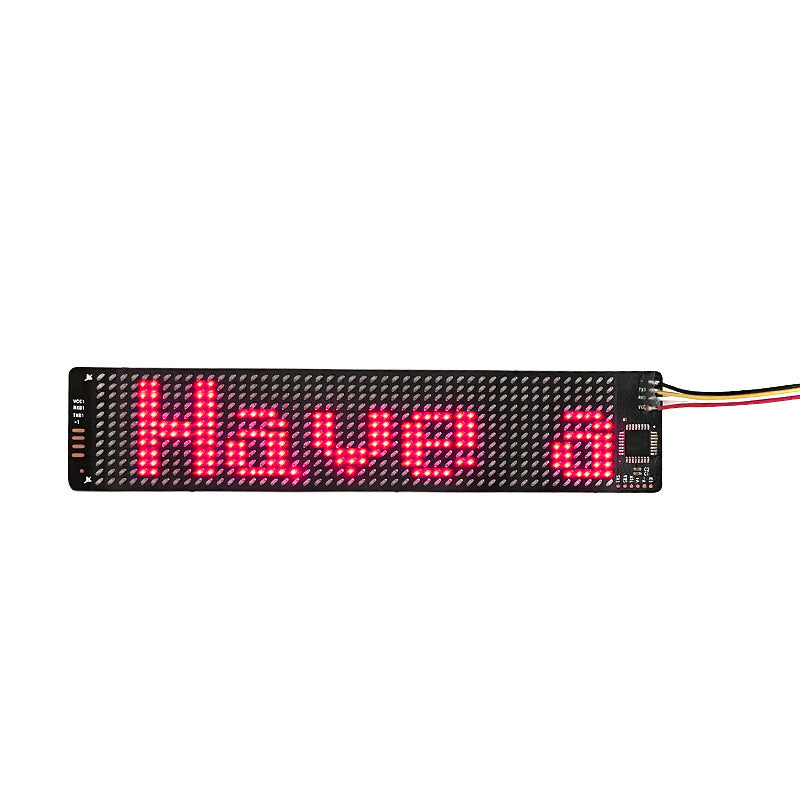 Bluetooth LED Display Silicone Character Light