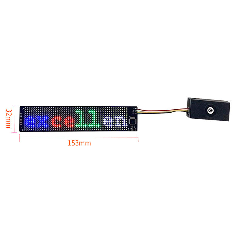 Bluetooth LED Display Silicone Character Light