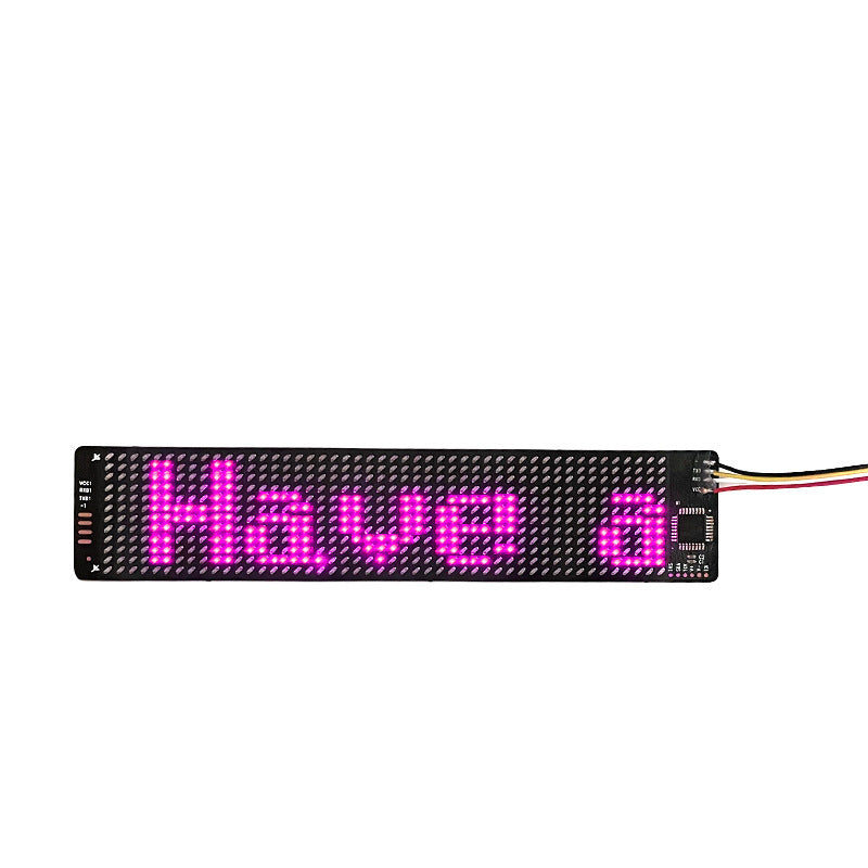 Bluetooth LED Display Silicone Character Light