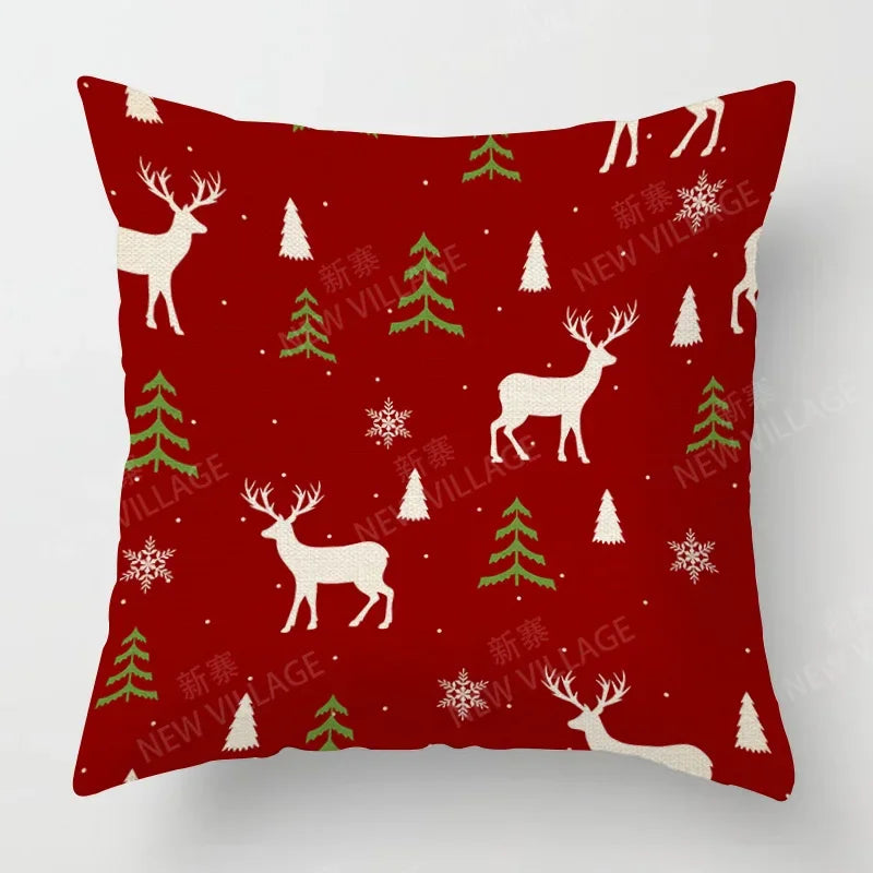 Modern Home Living Room Decor Throw Pillow Covers Cushion sofa 35x35cm 40x40 60x60cm 45x45cm 40*40cm pillowcase Merry Christmas