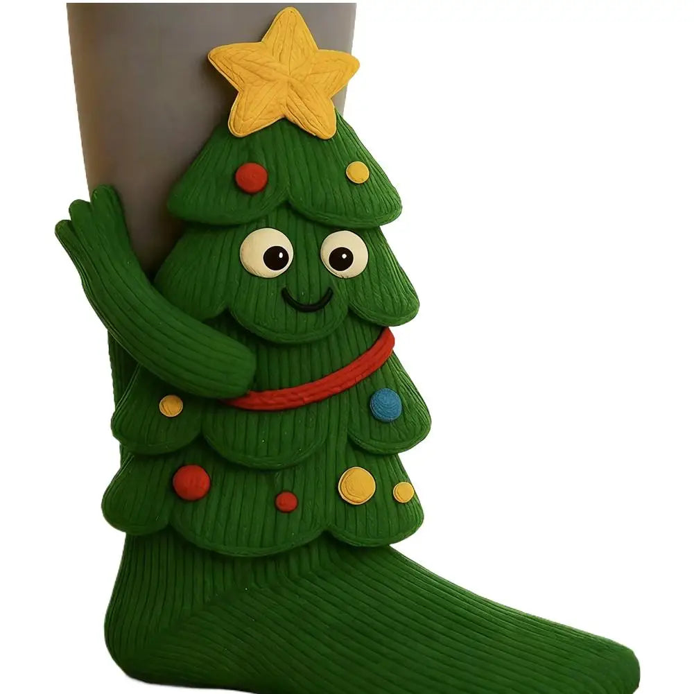 Cute Cartoon Animal Knitted Warm Indoor Socks Soft Comfortable Home Stocking Suitable Gifts For Friends And Family