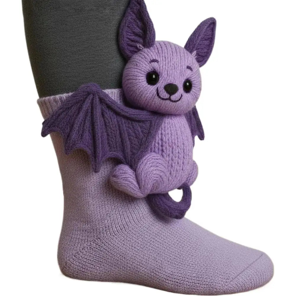 Cute Cartoon Animal Knitted Warm Indoor Socks Soft Comfortable Home Stocking Suitable Gifts For Friends And Family