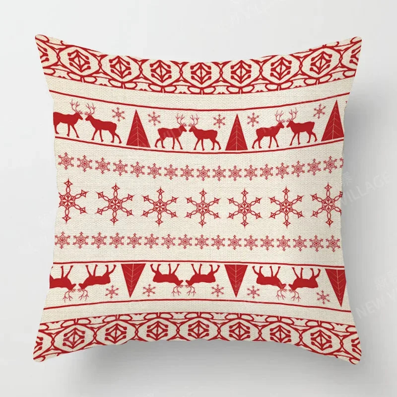 Modern Home Living Room Decor Throw Pillow Covers Cushion sofa 35x35cm 40x40 60x60cm 45x45cm 40*40cm pillowcase Merry Christmas