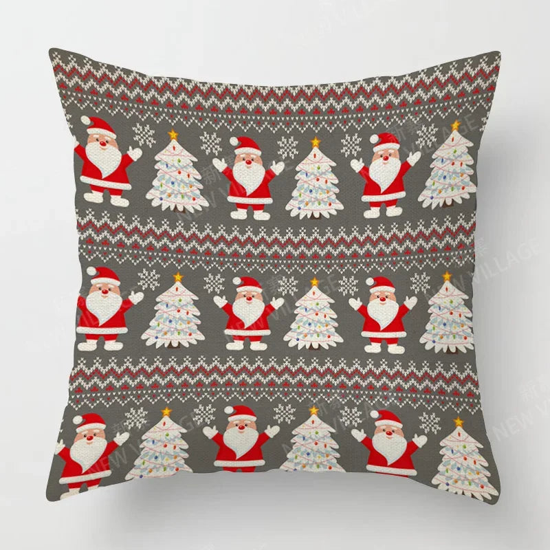 Modern Home Living Room Decor Throw Pillow Covers Cushion sofa 35x35cm 40x40 60x60cm 45x45cm 40*40cm pillowcase Merry Christmas