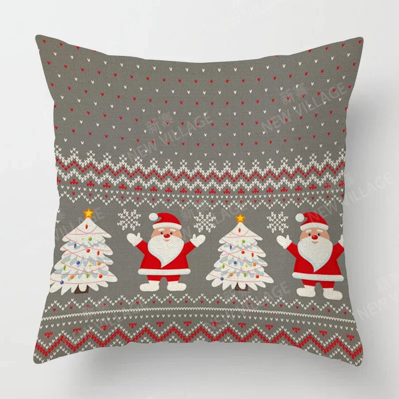 Modern Home Living Room Decor Throw Pillow Covers Cushion sofa 35x35cm 40x40 60x60cm 45x45cm 40*40cm pillowcase Merry Christmas
