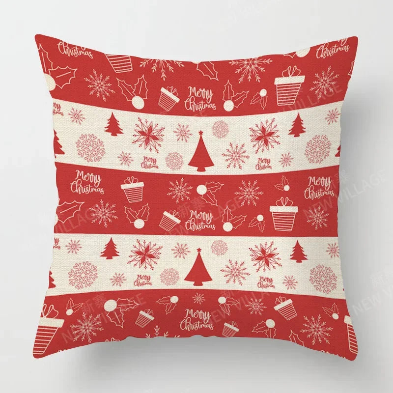 Modern Home Living Room Decor Throw Pillow Covers Cushion sofa 35x35cm 40x40 60x60cm 45x45cm 40*40cm pillowcase Merry Christmas