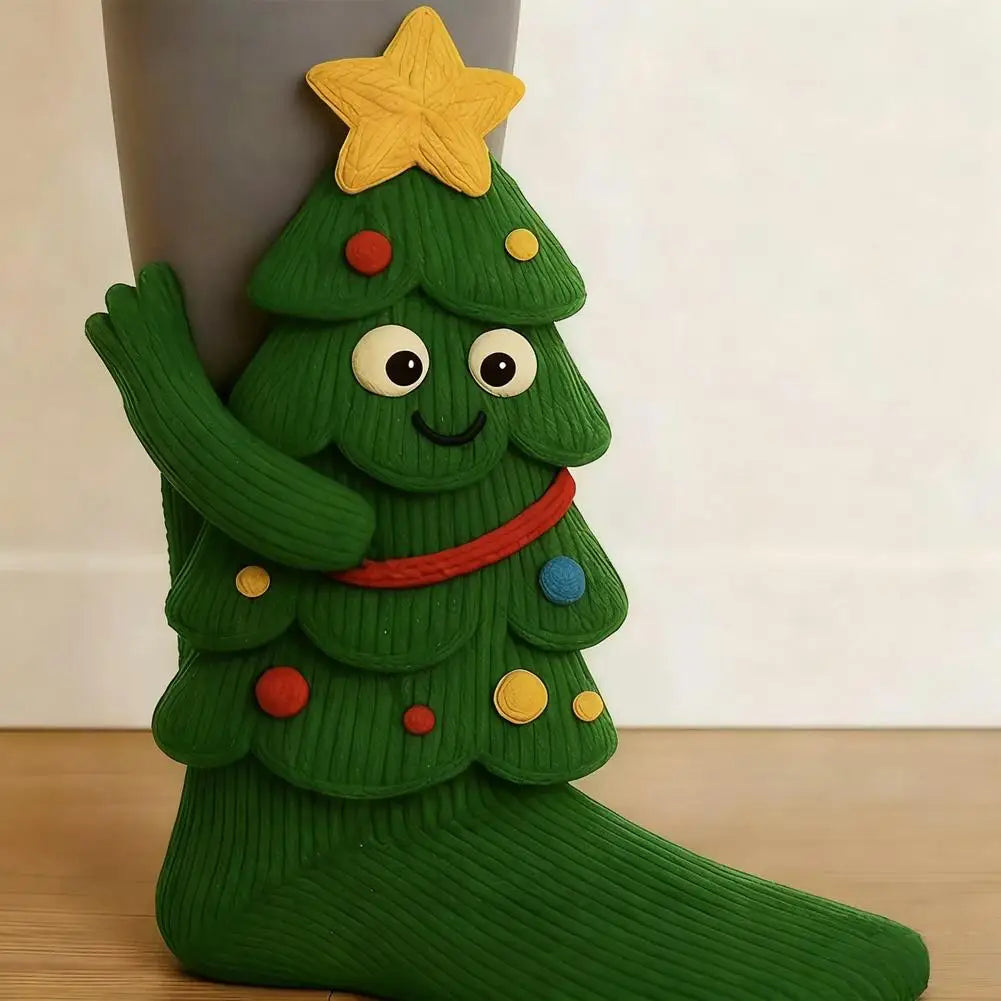 Cute Cartoon Animal Knitted Warm Indoor Socks Soft Comfortable Home Stocking Suitable Gifts For Friends And Family