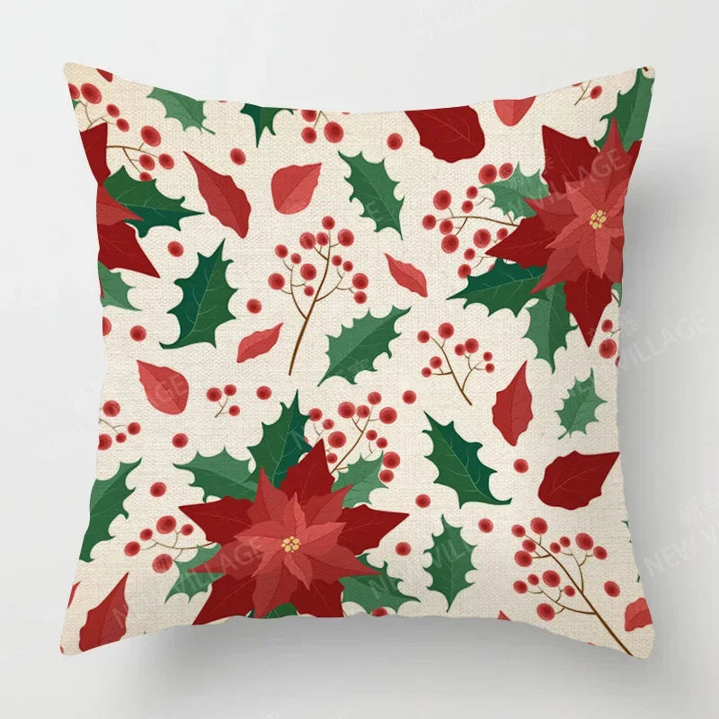 Modern Home Living Room Decor Throw Pillow Covers Cushion sofa 35x35cm 40x40 60x60cm 45x45cm 40*40cm pillowcase Merry Christmas