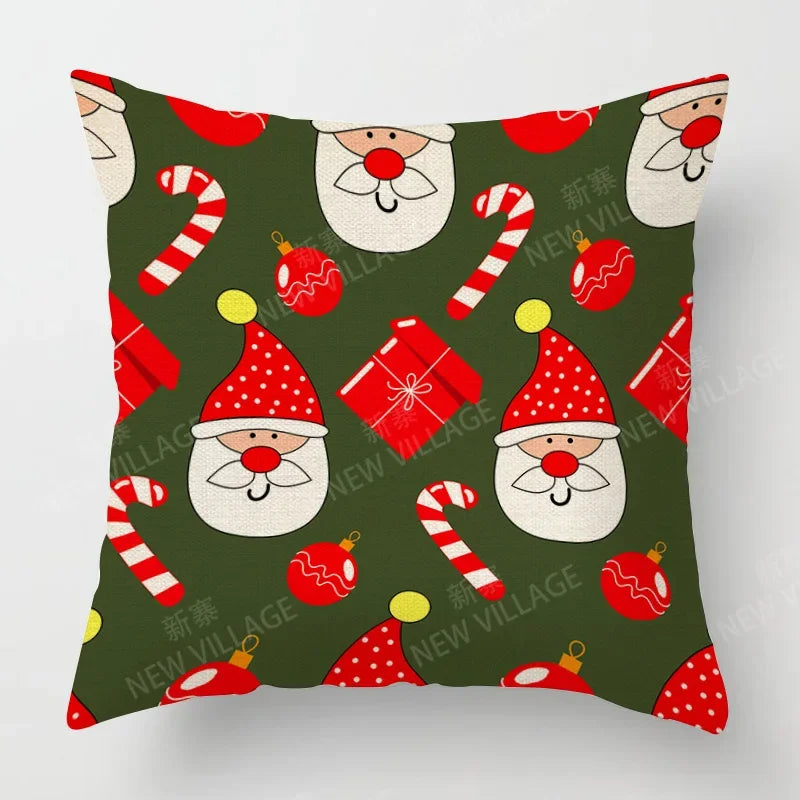 Modern Home Living Room Decor Throw Pillow Covers Cushion sofa 35x35cm 40x40 60x60cm 45x45cm 40*40cm pillowcase Merry Christmas